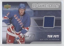 2006-07 Upper Deck UD Game Jersey Tom Poti #J-TP 1m4