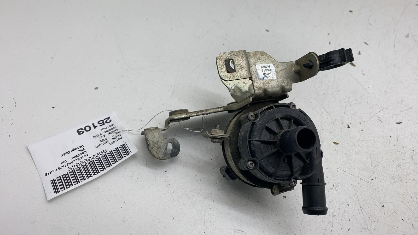 ⭕14-20 Maserati Ghibli Auxiliary Secondary Electric Coolant Water Pump 670005347