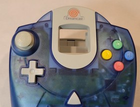 2000 SEGA Dreamcast Blue OEM Controller Complete in Box Very Good Condition CIB