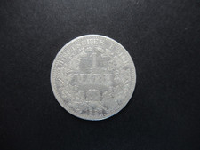 1 Mark 1887 A / J. 9 | Deutsches Reich / Kaiserreich | schöne alte Silber Münze