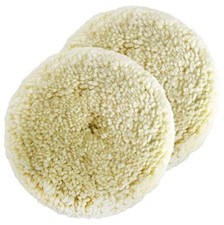 7" Wool Buffing Pad Kit 2PCS 100% Polishing Wool Pads 7" Wool Buffing Pad 2PCS