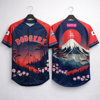 HOT!!! 2026 Dodgers Japanese Heritage Night Jersey
