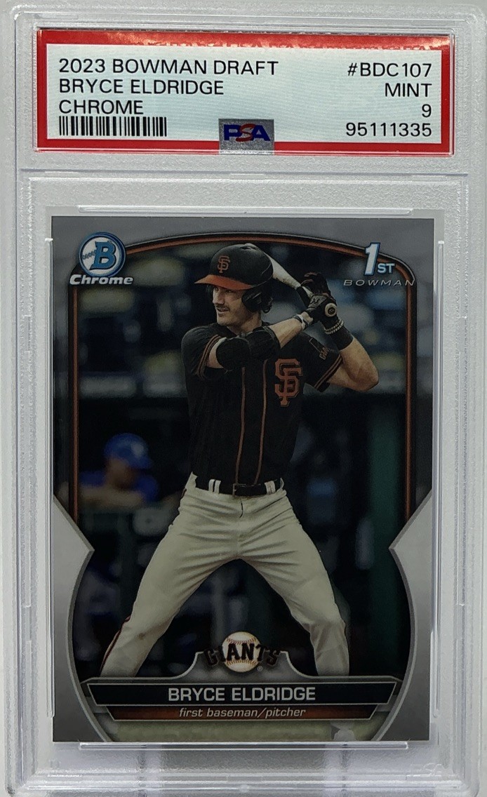 2023 Bowman Draft - Chrome Bryce Eldridge #BDC-107 (RC)