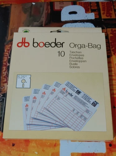 Boeder 10 x Orga-Bag (Commodore 64 in Box) NEU OVP