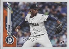 2020 Topps Wal-Mart Orange Border /99 Justin Dunn #661 Rookie RC lu0