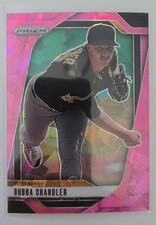 2025 Panini Prizm - Bubba Chandler, Bubba Chandler #27 Pink Ice Prizm (RC)