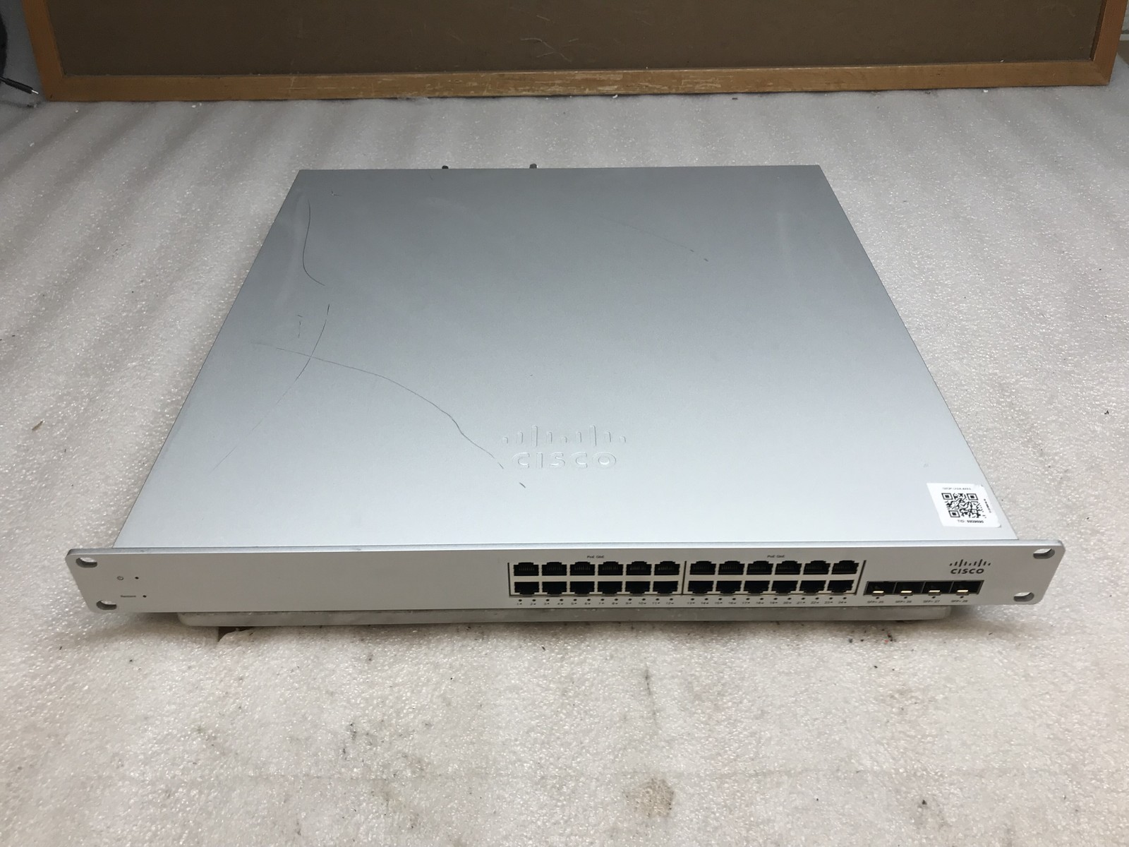 Cisco Meraki MS320-24P-HW 24-Port PoE+ Gigabit Switch 4x 10G SFP+ UNCLAIMED