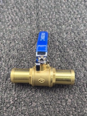 1 Inch Brass Mini Shut Off Ball Barb Valve For Water Fuel Hose Gas Line DN20