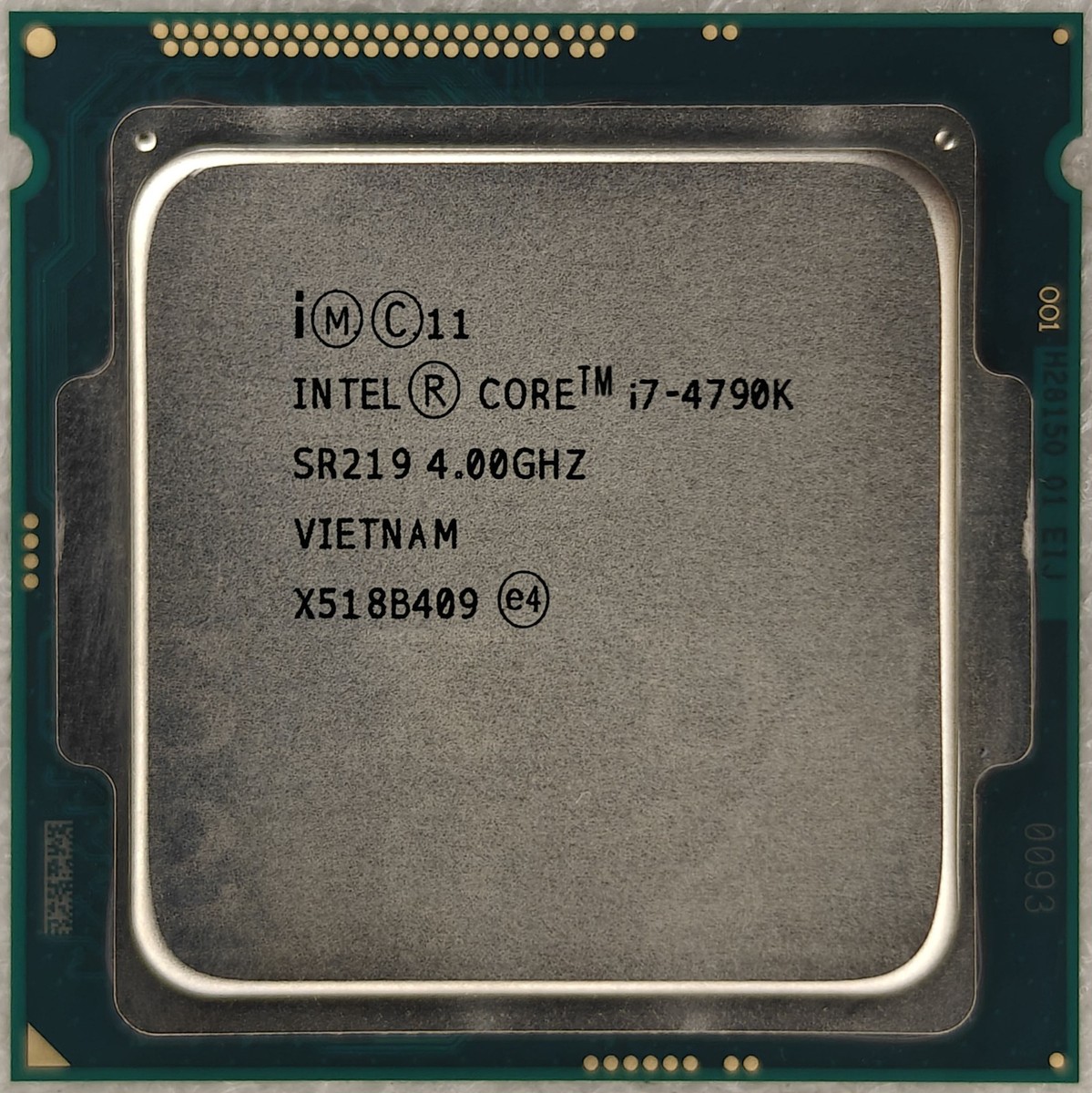 Intel Core i7 SR219 i7-4790K 4.0GHz 8M Socket 1150 Quad Core