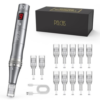PELCAS Mikronadelstift 9 Geschwindigkeitsstufen LCD Display Kabellos 1