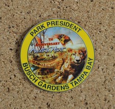 Busch Gardens Tampa - 2026 Presidential Pin - Cheetah Hunt 15th Anniversary