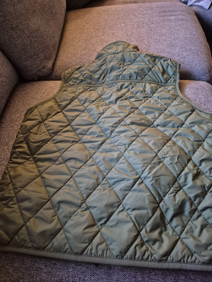 Polo Ralph Lauren Chaleco Acolchado Niños L Verde  Foto 3 de 4