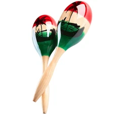Ludwig LE-2365 Large Wooden Maracas Rumba Shakers, Set of 2