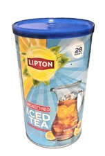 Lipton Unsweetened Instant Tea  Exp. 03/27 (No Lemon) Free Shipping