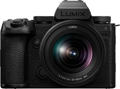 Panasonic LUMIX S5IIX 24.2MP Mirrorless Digital Camera - Black
