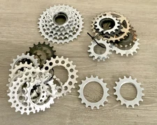 REGINA FREEWHEEL COGS STEEL AND ALLOY
