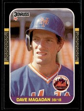 1987 Donruss Dave Magadan #575 Rookie Card RC. rookie card picture