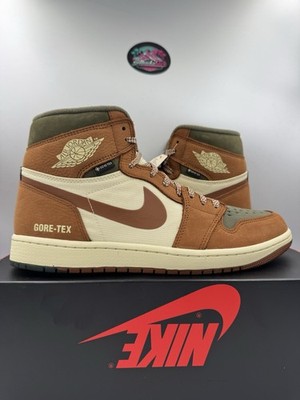 Nike Air Jordan 1 Retro High Element GORE-TEX Legend Coffee DB2889-102 Size 10