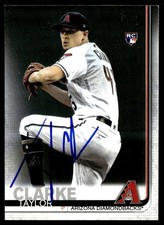 2019 Topps Update Baseball Taylor Clarke RC Arizona Diamondbacks #US169 Signed