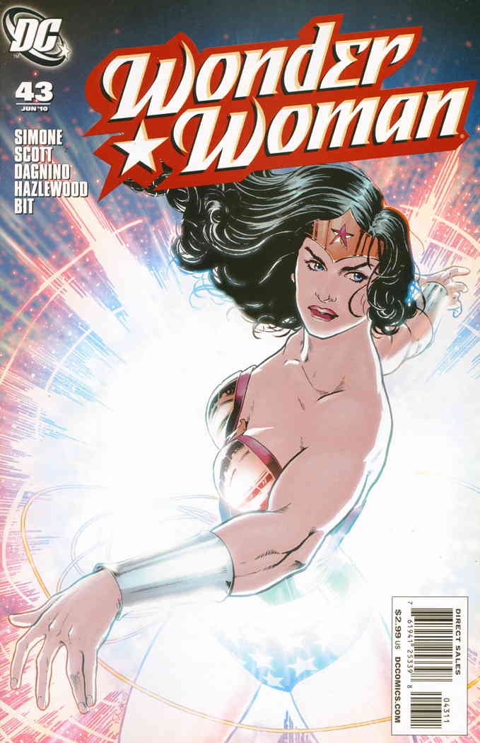 Wonder Woman (3rd Series) #43 VF; DC | Gail Simone Penultimate Issue - w/Bag+Boa