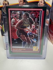 2025 Panini Donruss WNBA - Aliyah Boston #1 Green Laser