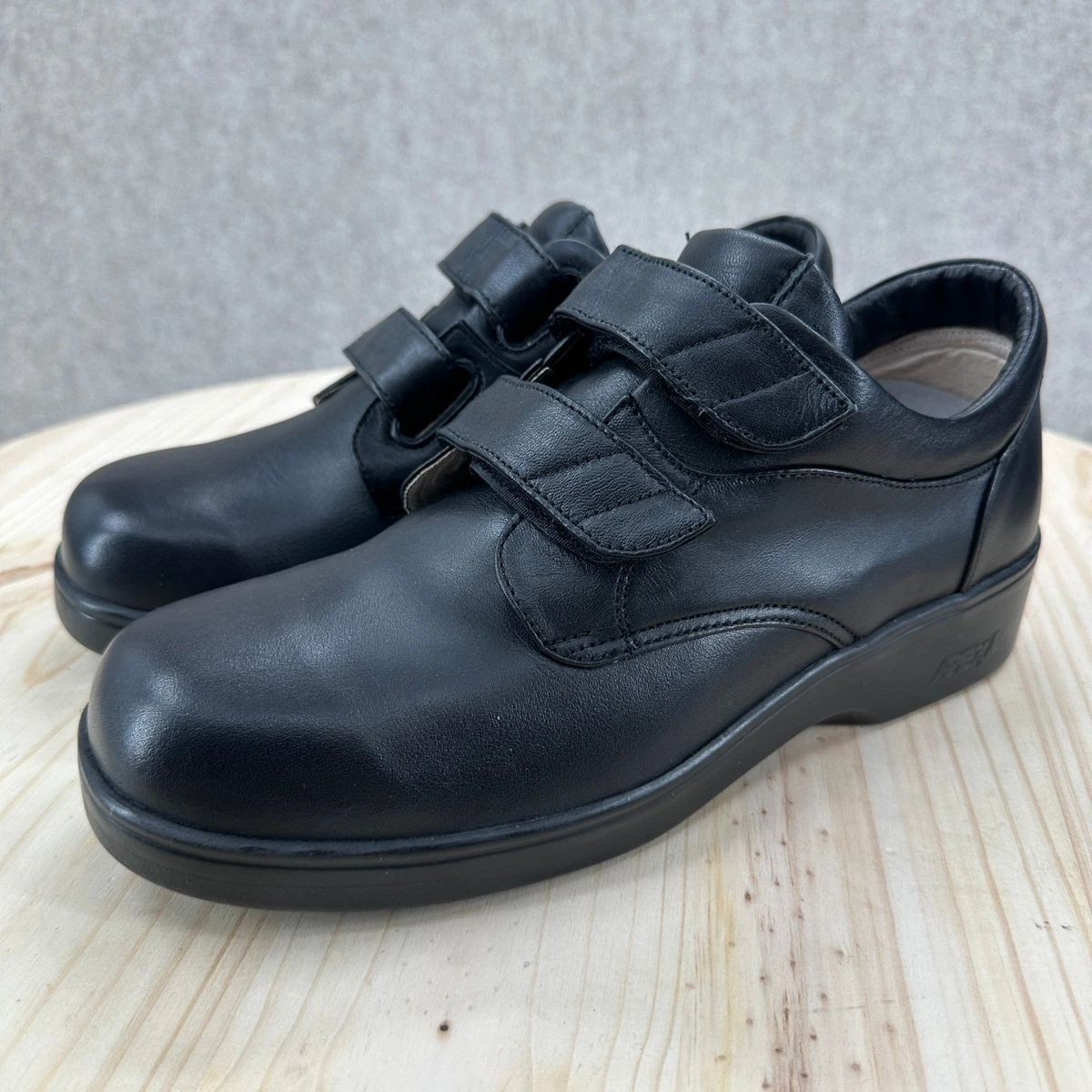 NWT Men\'s Apex Brown Ambulator Single Strap Casual Comfort Orthopedic Shoe 10.5W Apex Mens Shoes 7 W Ambulator Single Strap | Mercari main image 4