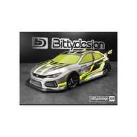 Bittydesign HC-F 190Mm Fwd Clear Body / BDFWD-190HCF