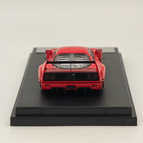 1/64 STREET WARRIOR SW LBWK F40 rosso pressofuso modellini auto collezione limitata - Foto 7 di 7