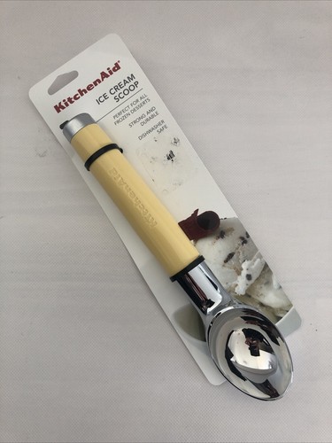 New KitchenAid Yellow HYLA Ice Cream Scoop Gelato Scoop