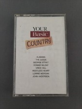 Your Basic Country Cassette Tape Various Artists Play Tested