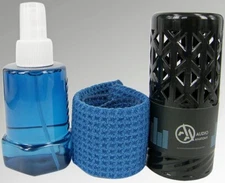 RECORD CLEANING SET - Microfibre Cloth / Alcohol-Free Liquid (Audio Anatomy) 