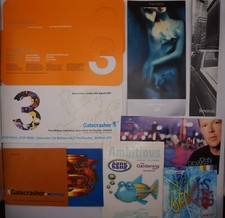 Rave Flyers Job Lot  - 9 x Various high Grade flyers 1990's VGC to MINT !