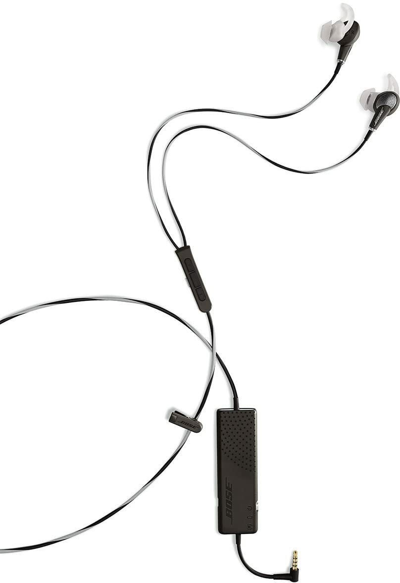 BOSE QuietComfort QC20 Acoustic Noise Cancelling Headphone Grey