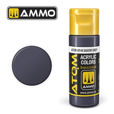 Ammo MIG ATOM-20148 - ATOM COLOR Shadow Grey 20ml - Neu