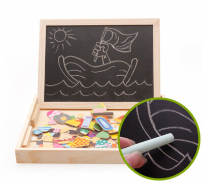Multifunctional Magnetic Kids Puzzle Drawing Board Educational Toys Learning Woo