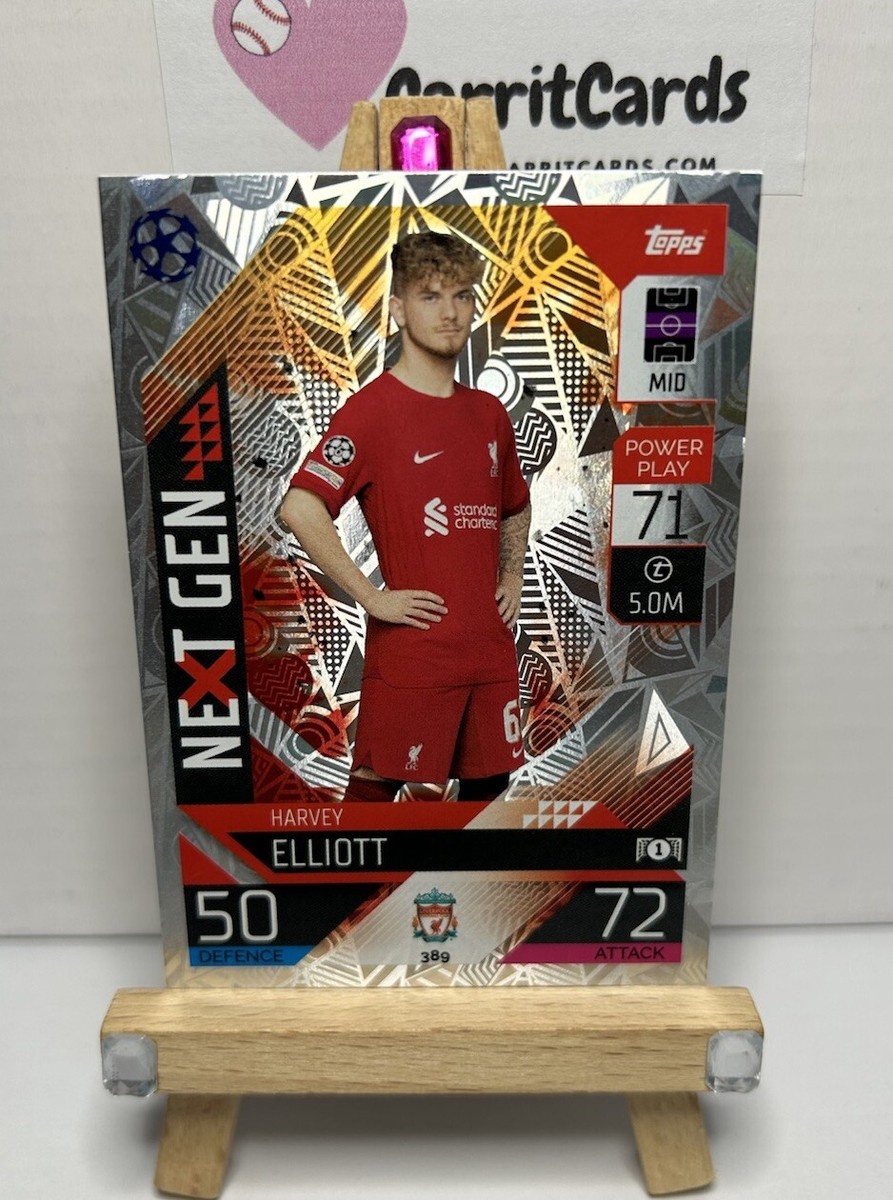 HARVEY ELLIOTT 2022-23 Topps Match Attax UEFA Next Gen #389