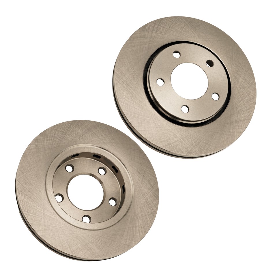 2pcs Front Disc Brake Rotors For Dodge Caravan Chrysler Voyager Town