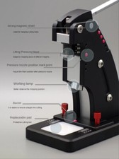 Silent Small Hand Press Handmade Leather Production Punching Chopping Machine- 