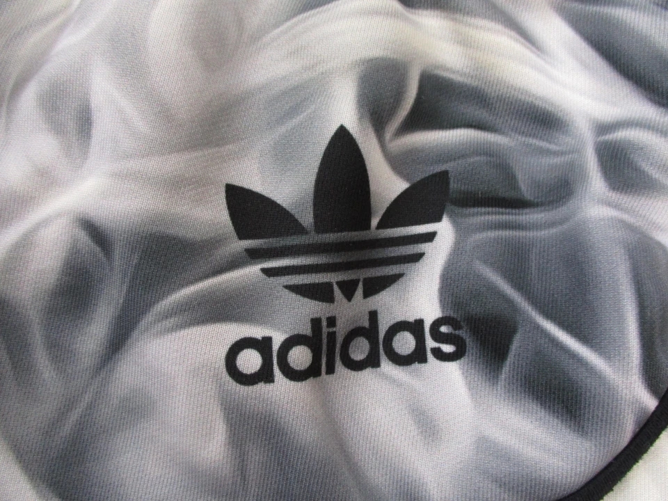 Adidas Shorts Womens Small Black Gray Rita Ora Smoke Originals Ladies UK 10 - Image 4 of 4