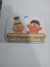 4 Vintage 1982 Sesame Street Double-Sided Activity Placemat 17 1/2" x 12"
