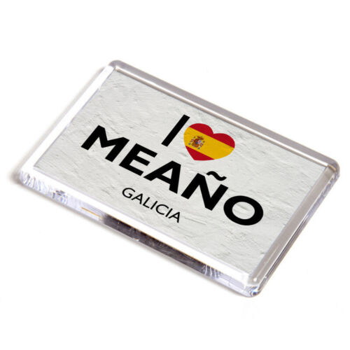 KÜHLSCHRANKMAGNET - I Love Meano, Galicien - Spanien - Bild 1 von 1