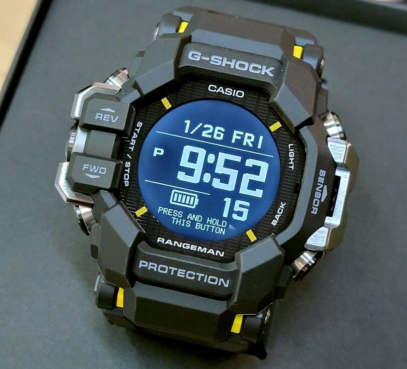 Casio G-Shock Master of G Rangeman GPS Bluetooth Solar Men's Casio G-Shock Master of G Rangeman GPS Bluetooth Solar Men's