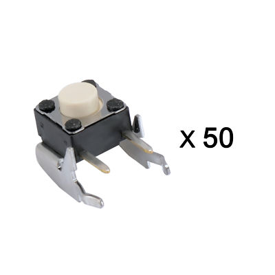 50pcs Replacement LR RB/LB Bumper Button Micro Switch for Xbox One Controller