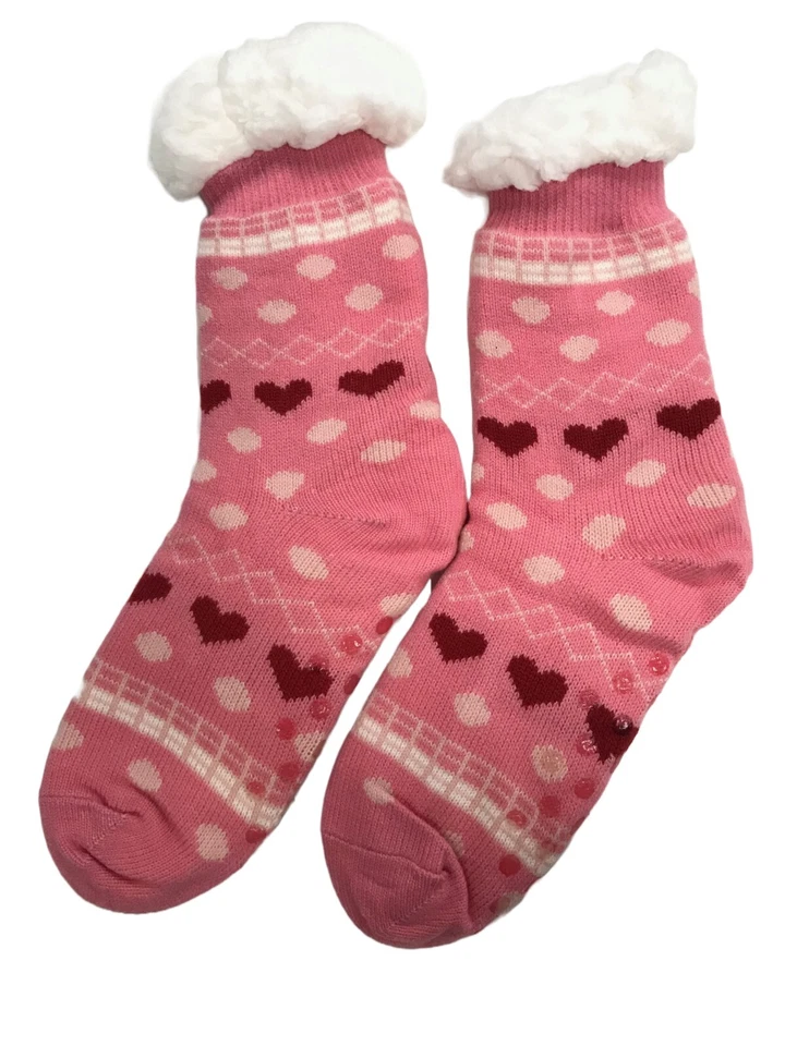 Damas Mujeres Aislamiento Térmico Aislamiento Cálido Pinza Pantuflas Calcetines Navidad Antideslizantes Foto 2 de 4