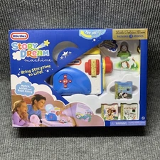 Little Tikes -  Story Dream Machine Projector - 3 Books & 1 Character Included