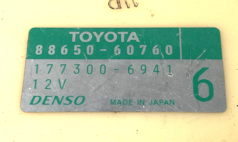 Amplificador de aire acondicionado Lexus GX470 2003-2005 88650-60760 OEM Foto 2 de 3