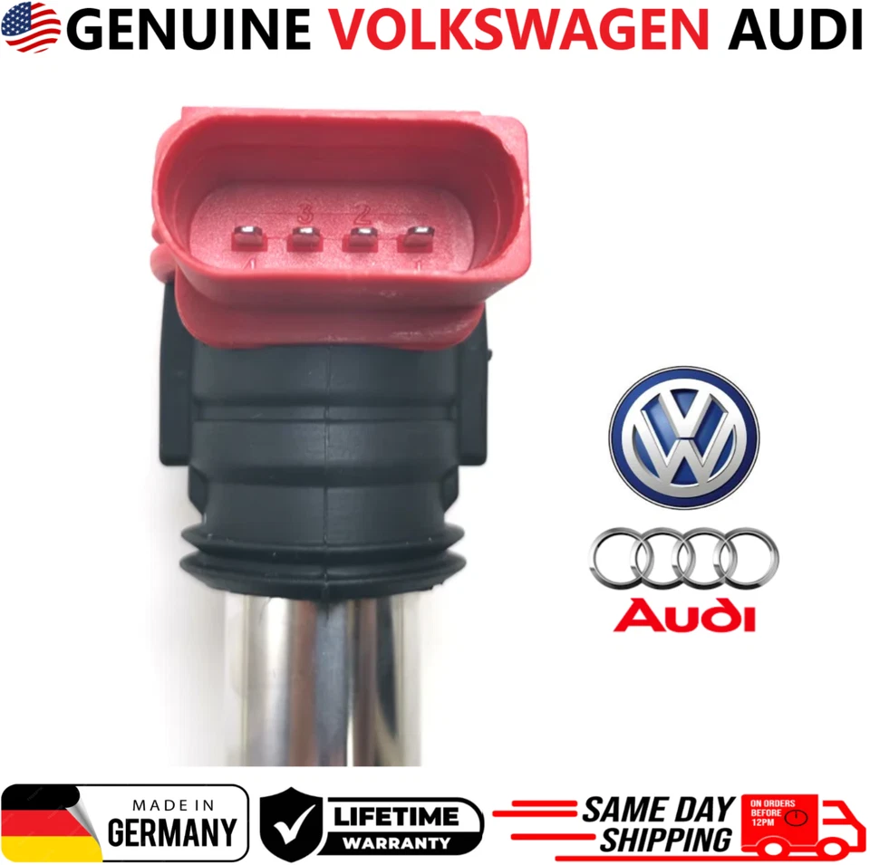 GENUINE VW x4 Ignition Coils For 2005-2016 Volkswagen Audi Porsche, 06E905115E - Image 3 of 4