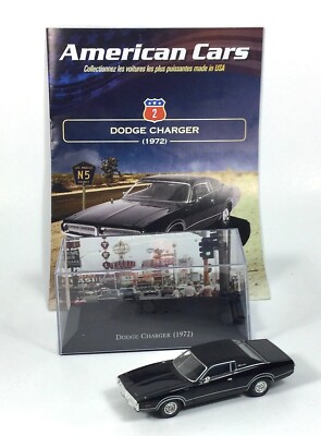 Dodge Charger  (1972) American Cars  Ixo/Altaya 1:43 Model   NEW OVP w/Magazine
