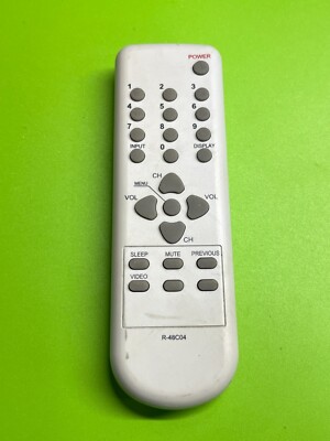 DAEWOO R-48C04 Remote Control CM19102 DTQ20V1FCM DTQ2133SM DTQ29U4SCV