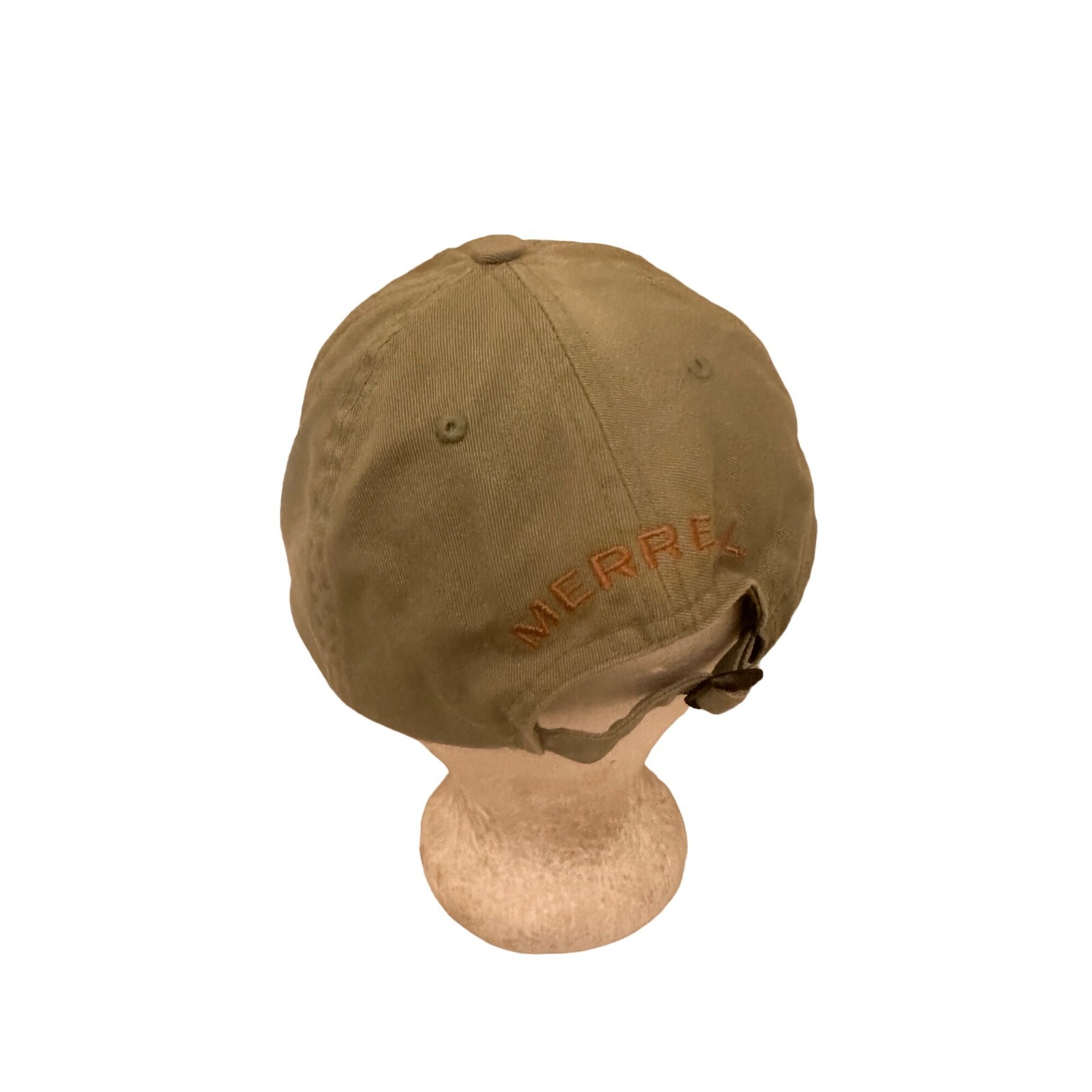 Cappello con logo ricamato verde Merrell regolabile